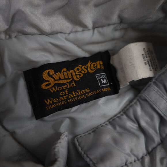Vintage Swingster Michelin Tires Quilted Jacket - Picture 6 of 8